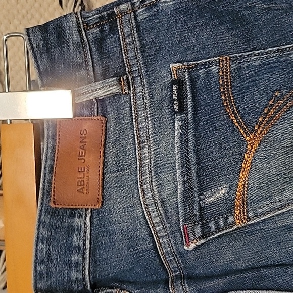 Able Slim Fit Distressed Jeans - Picture 4 of 10